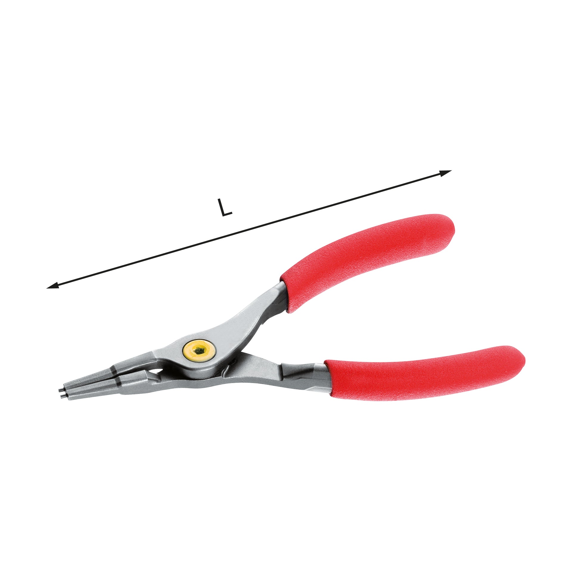 128 N - Straight nose pliers for external snap rings - Usag 128 N - Straight nose pliers for external snap rings - Usag